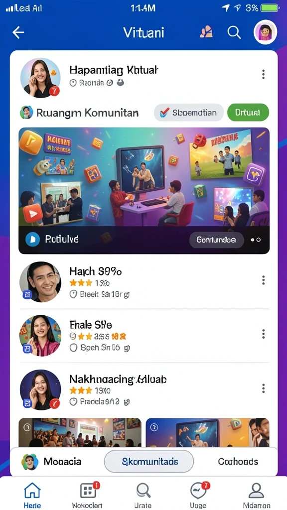 Berbagai pilihan permainan yang memukau dan seru.