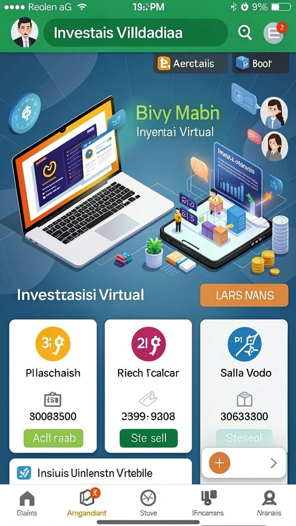 Tampilan antarmuka yang menarik dan mudah digunakan.