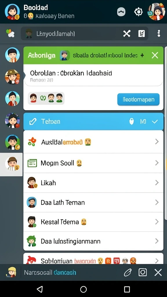 Tampilan antarmuka yang menarik dan intuitif.