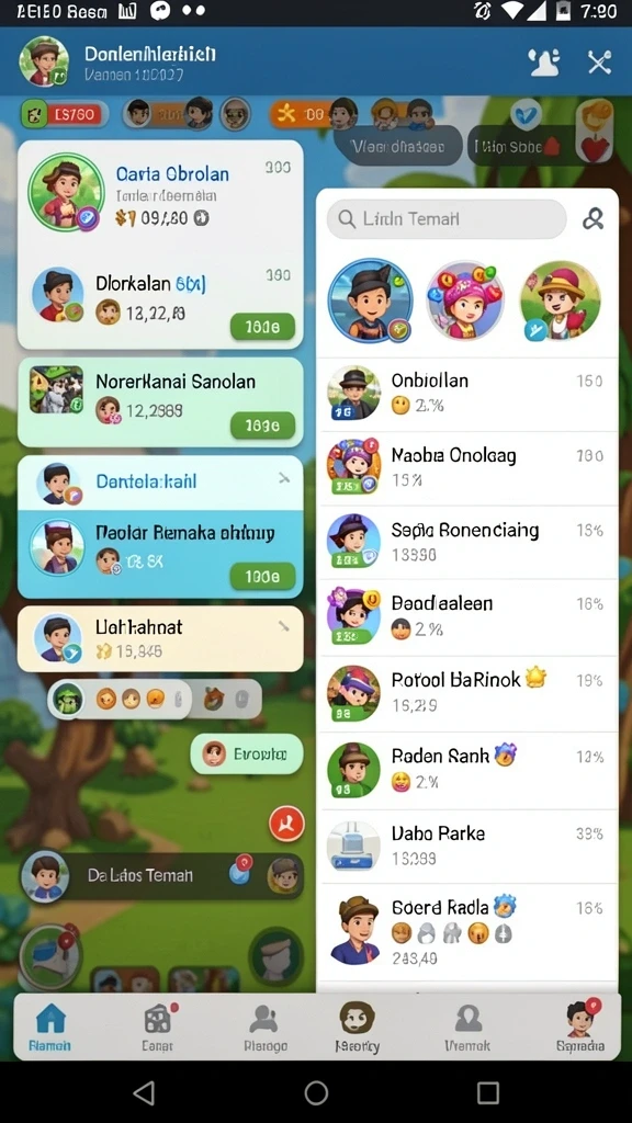 Mode permainan multiplayer yang sangat seru dan kompetitif.