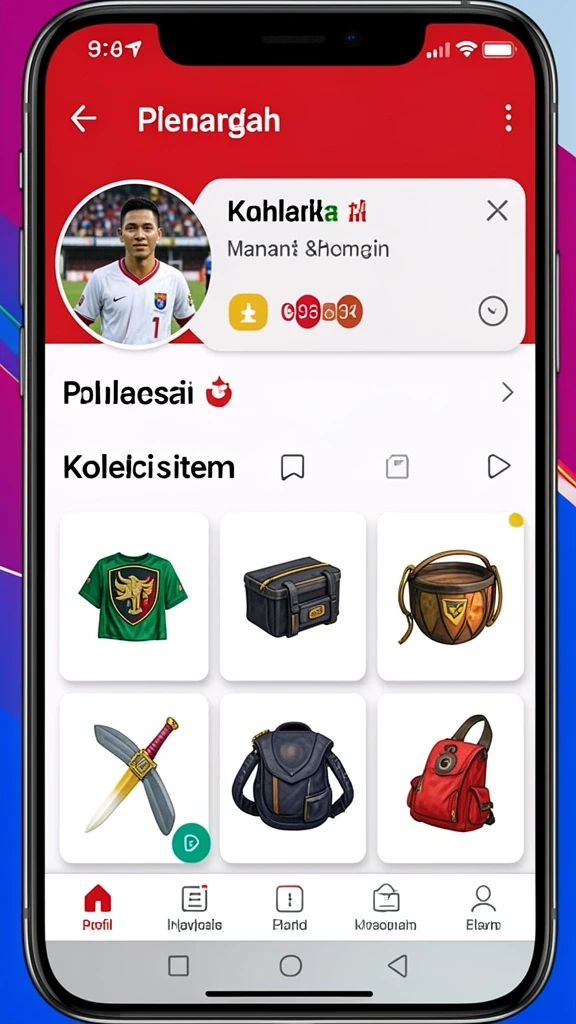 Tangkapan layar 1 menunjukkan karakter utama dalam aksi.