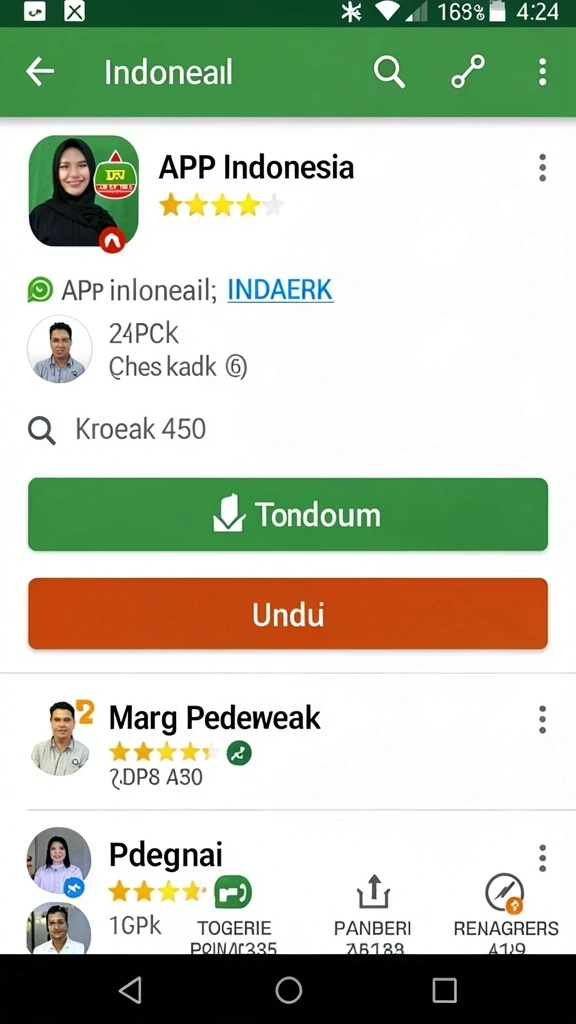 Tampilan antarmuka yang ramah pengguna dan intuitif.