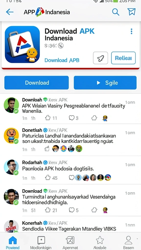 Tampilan antarmuka yang ramah pengguna.