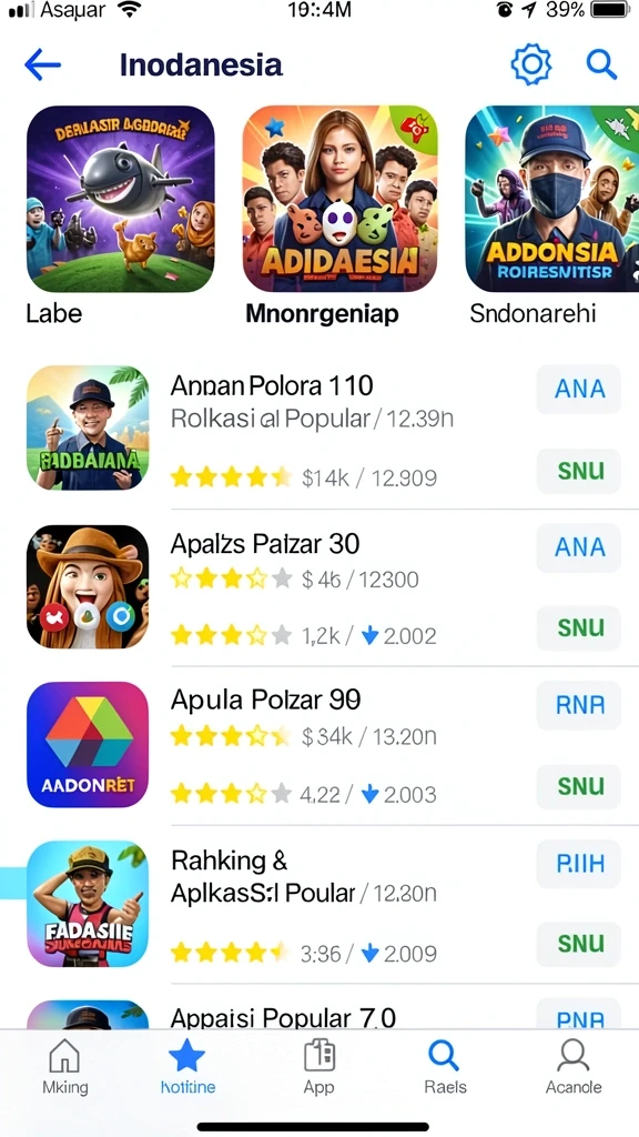 Beragam permainan slot dengan tema menarik.