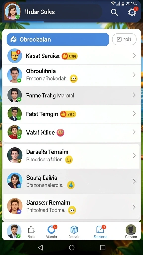 Tampilan awal yang menawan dan mudah dinavigasi.