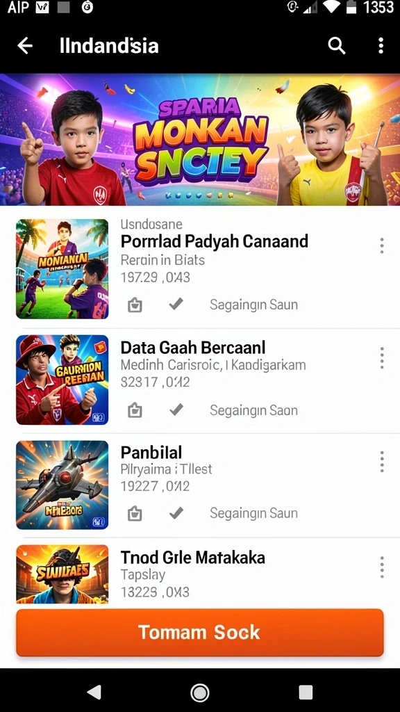 Tampilan antarmuka yang menarik dan mudah digunakan.