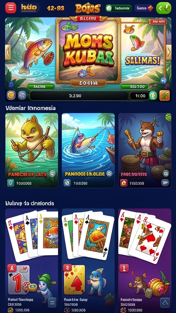 Fitur live draw yang memukau dan menarik.