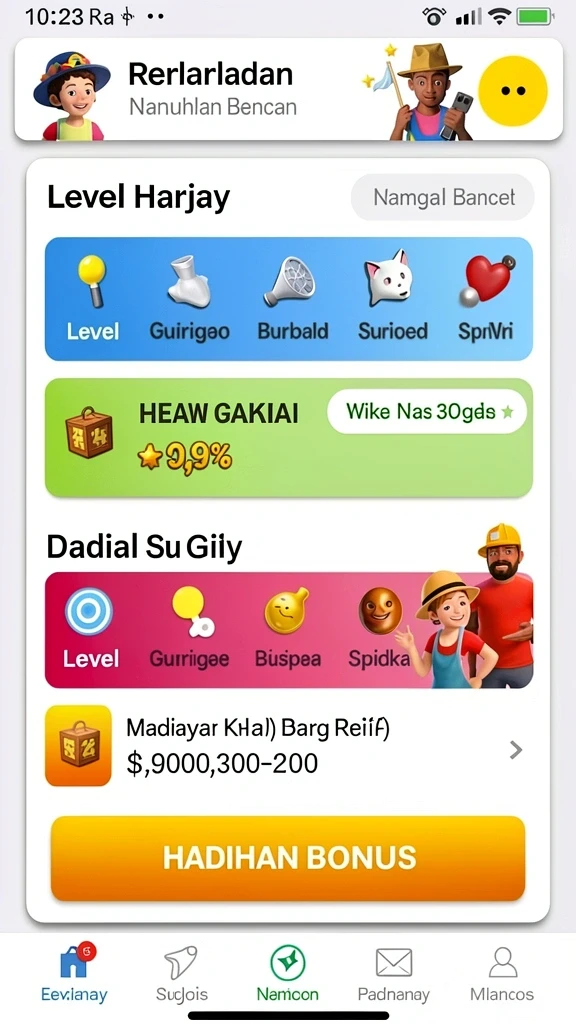 Karakter unik yang tersedia dalam permainan FENDI188.