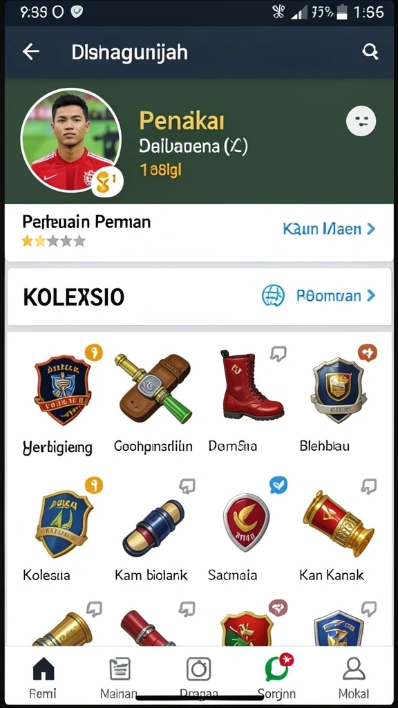 Tampilan warna-warni yang menarik perhatian dalam FOMOTOTO.