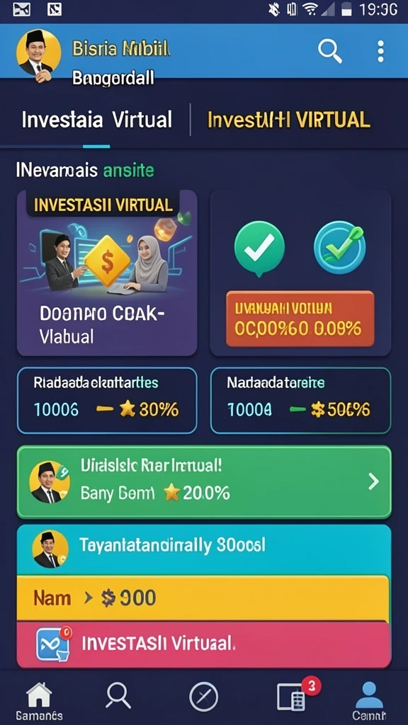 Interaksi sosial yang menyenangkan antar pemain di FOMOTOTO.