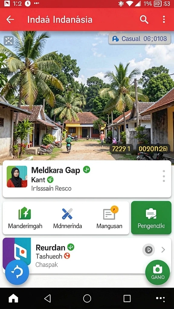Tampilan antarmuka pengguna yang menarik dan mudah dipahami.