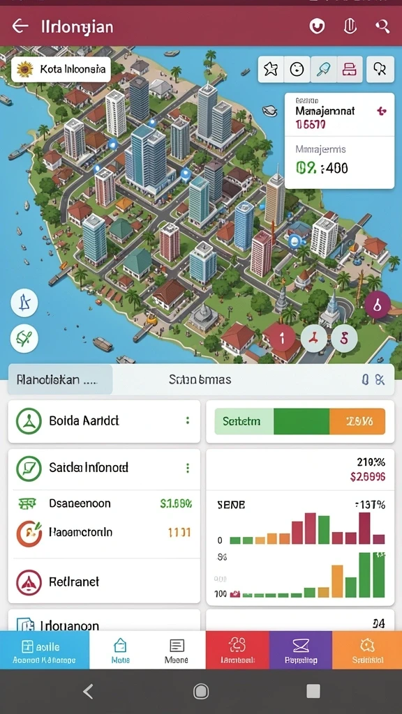 Berbagai tema menarik yang memperkaya pengalaman bermain.