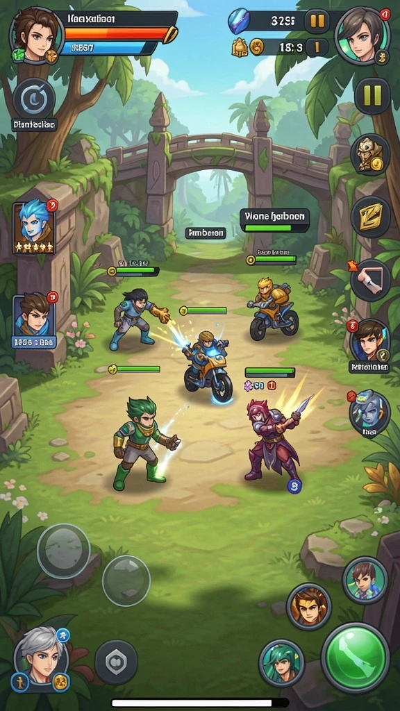 Sesi multiplayer yang seru dan kompetitif.