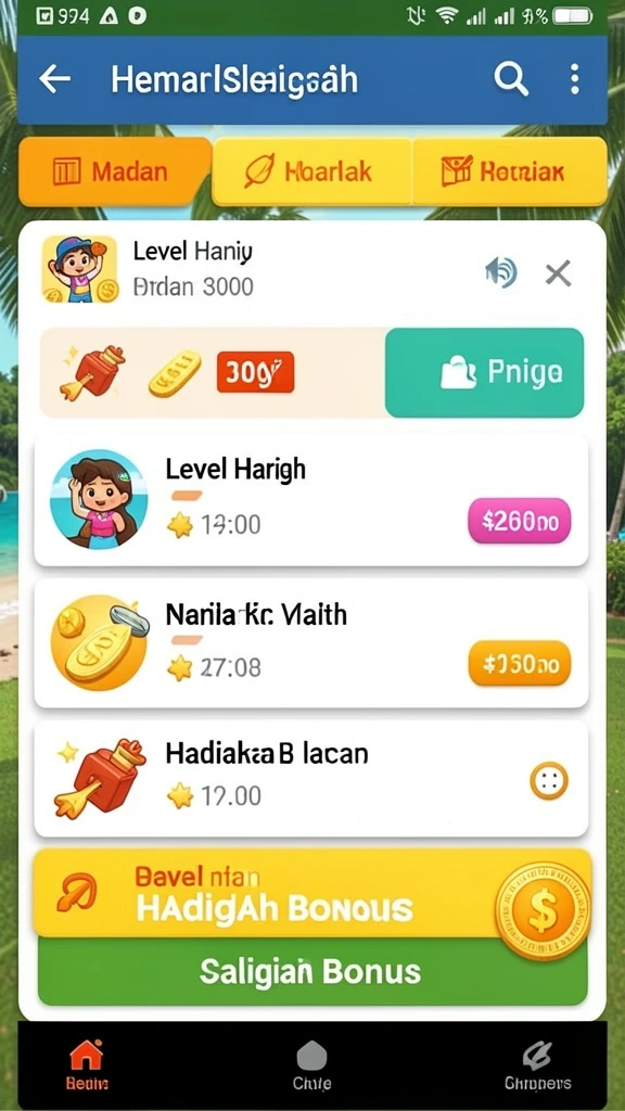 Interaksi sosial antara pemain dalam HARUM4D.