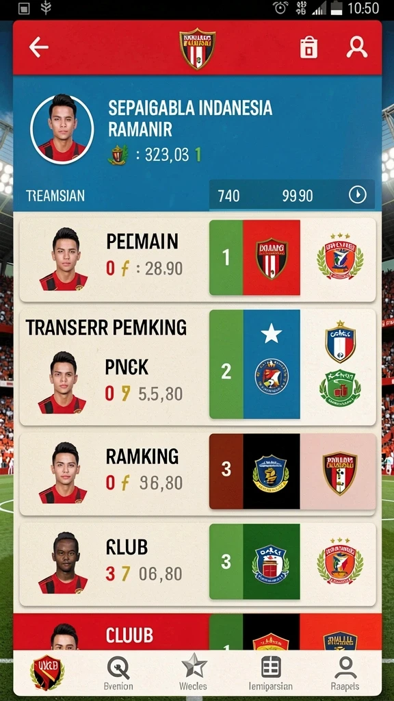 Tampilan utama aplikasi HQ777 yang menarik.