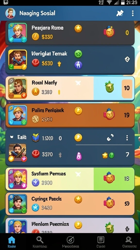 Sistem reward yang memuaskan pemain.