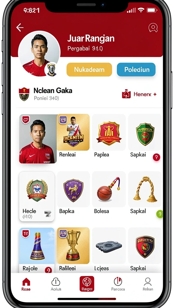 Tampilan antarmuka yang intuitif dan menarik.