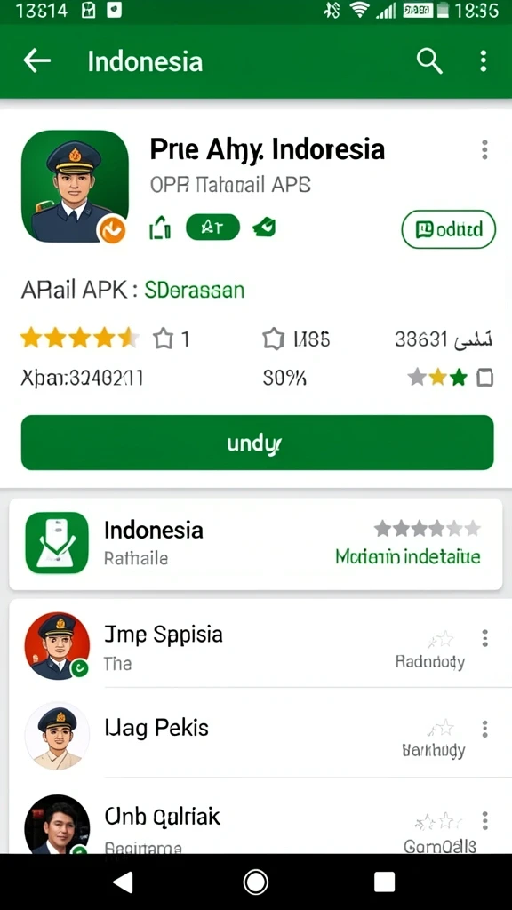 Tampilan menu utama yang menarik dan user-friendly.