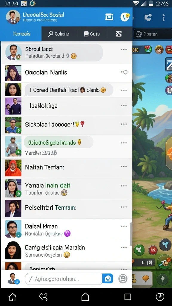 Tantangan seru di setiap level yang harus diselesaikan.