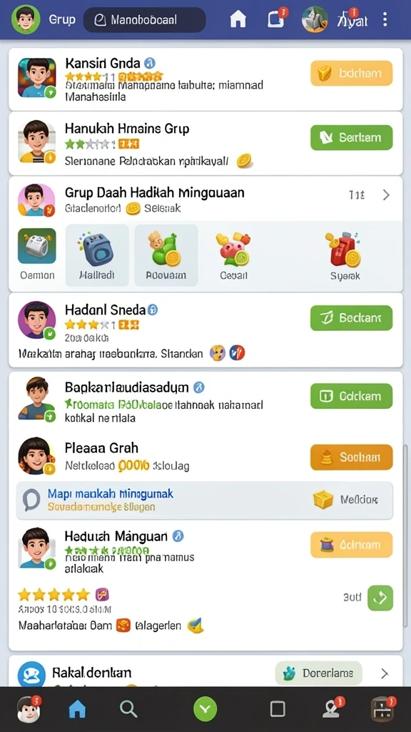 Tangkapan layar memperlihatkan aksi seru dalam pertempuran.