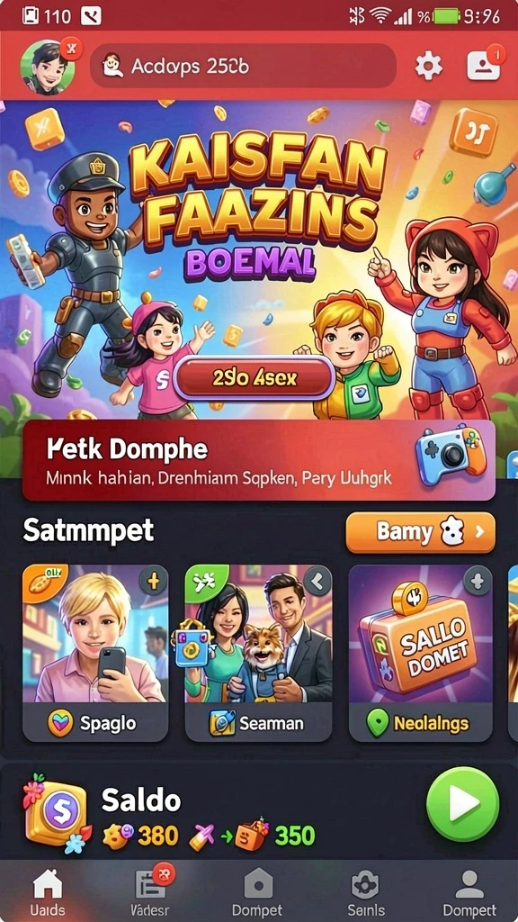 Tampilan antarmuka yang ramah pengguna.