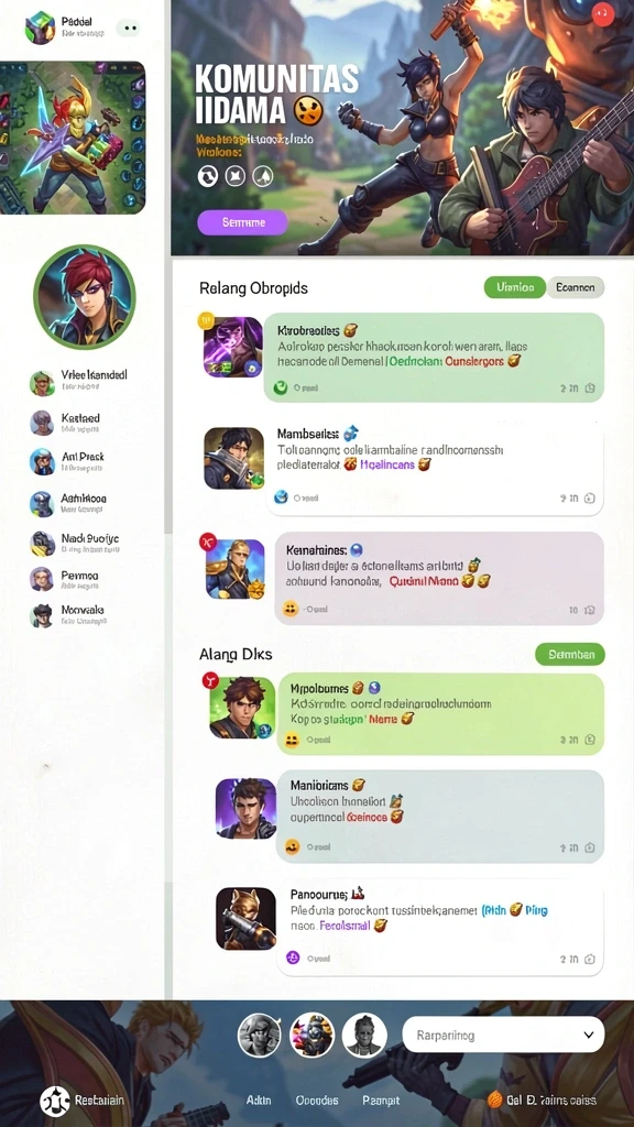 Level dengan tantangan yang menarik dan beragam.