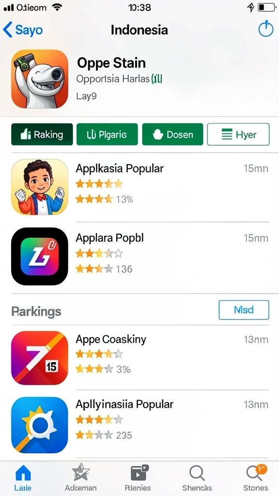 Karakter-karakter lucu yang menemani dalam setiap level.