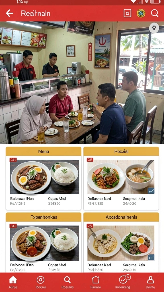 Tangkapan layar komunitas gamer dan turnamen seru.