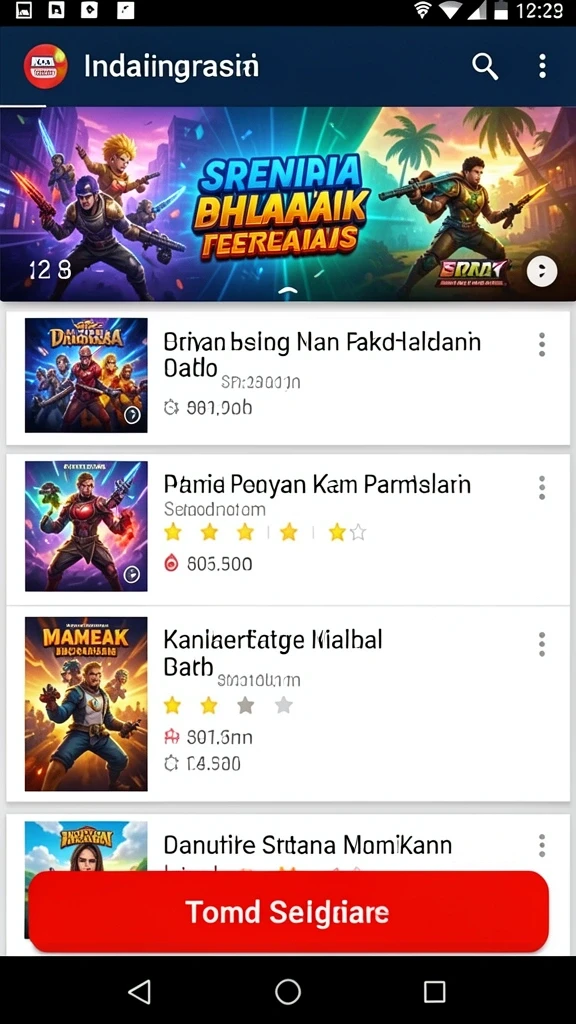 Mode kompetisi yang seru dan menantang.