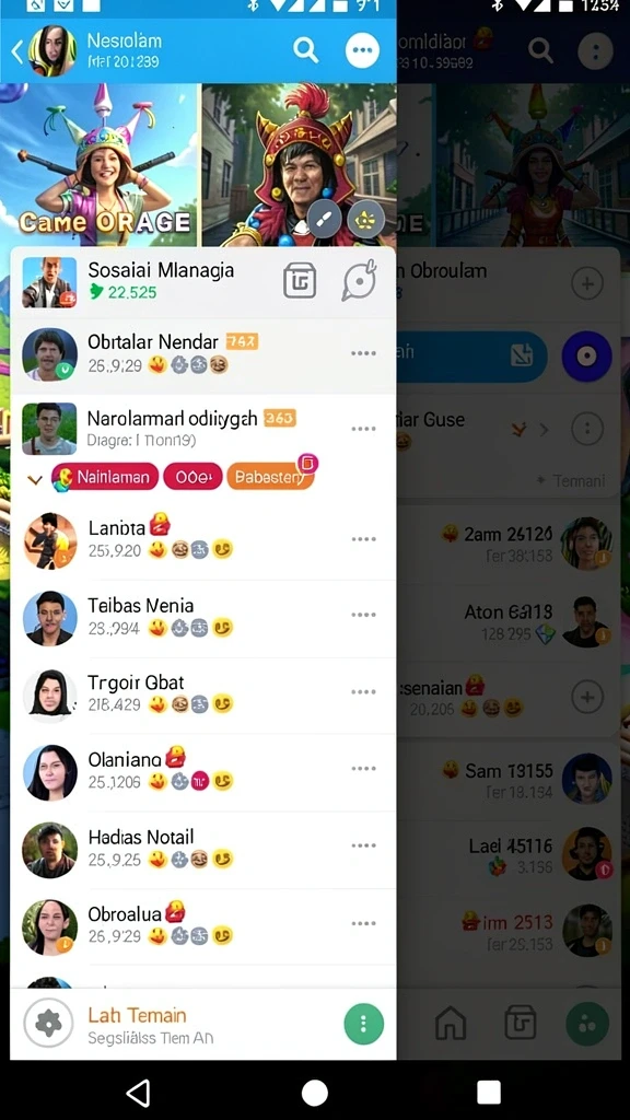 Beragam pilihan permainan yang seru untuk dimainkan.