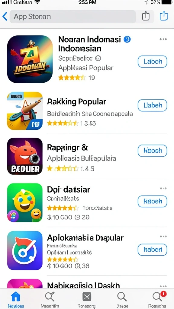 Tampilan antarmuka yang menarik dan mudah digunakan.