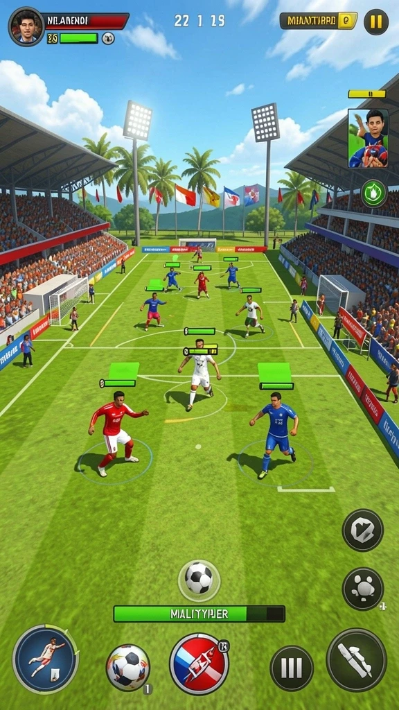 Tampilan awal permainan yang menarik.