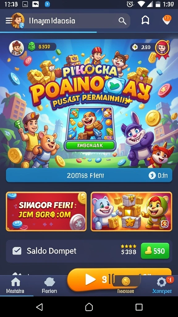 Sistem peringkat yang mendorong kompetisi antar pemain.