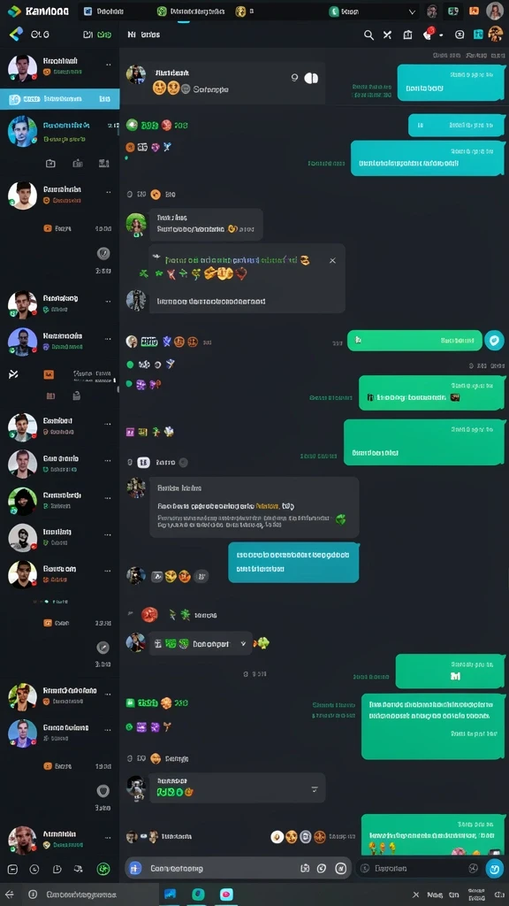 Karakter unik dengan kemampuan masing-masing.