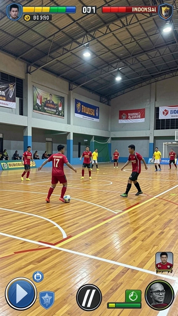 Tampilan antarmuka yang user-friendly dan mudah dinavigasi.