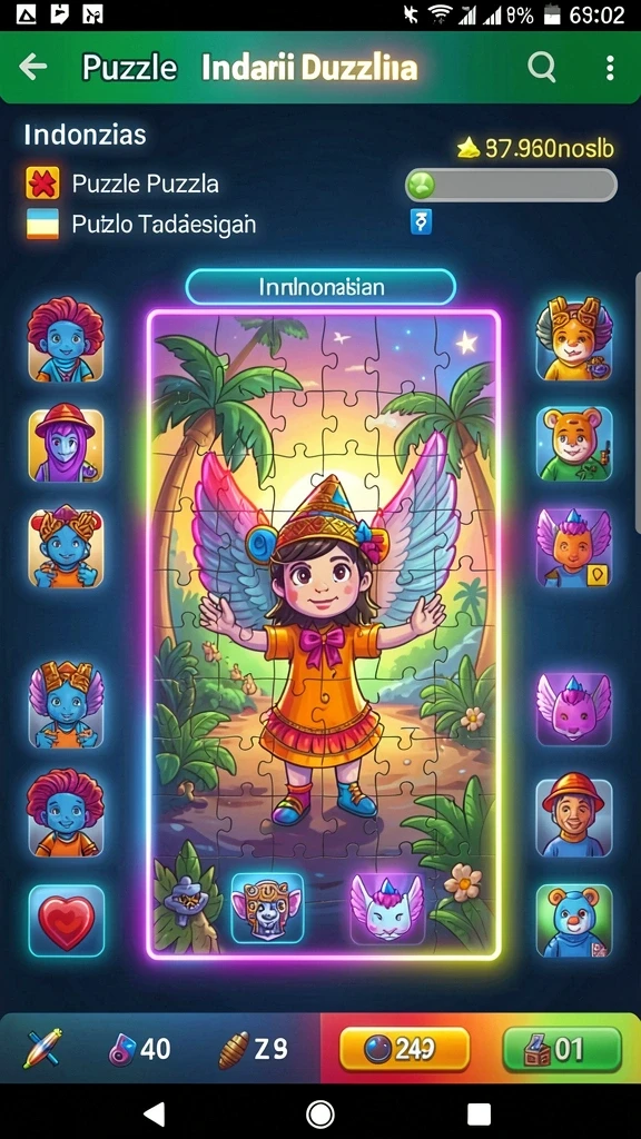 Mode permainan yang seru dan beragam.